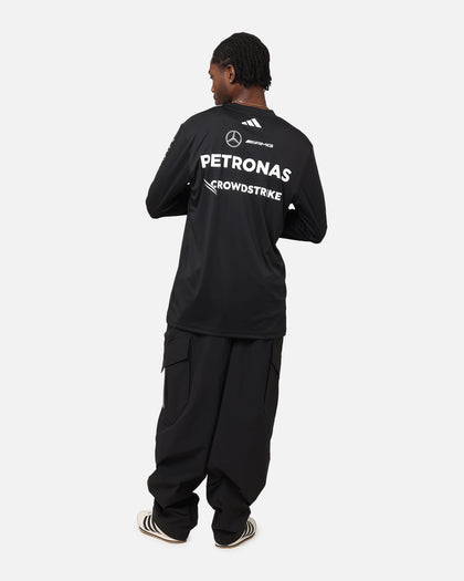 adidas x Mercedes-AMG PETRONAS Formula One F1 2025 Team Long Sleeve Driver T-Shirt Black