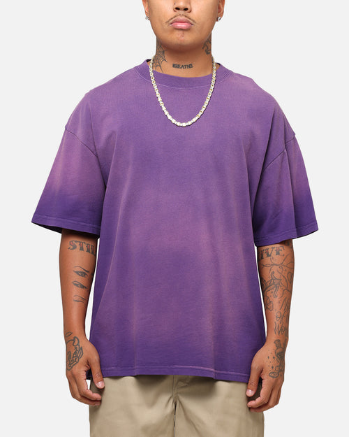Culture Kings Sunfade T-Shirt Purple