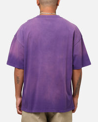Culture Kings Sunfade T-Shirt Purple