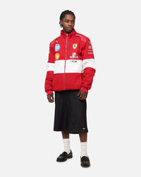 Puma X Scuderia Ferrari Team Vintage Racing Jacket Cherry