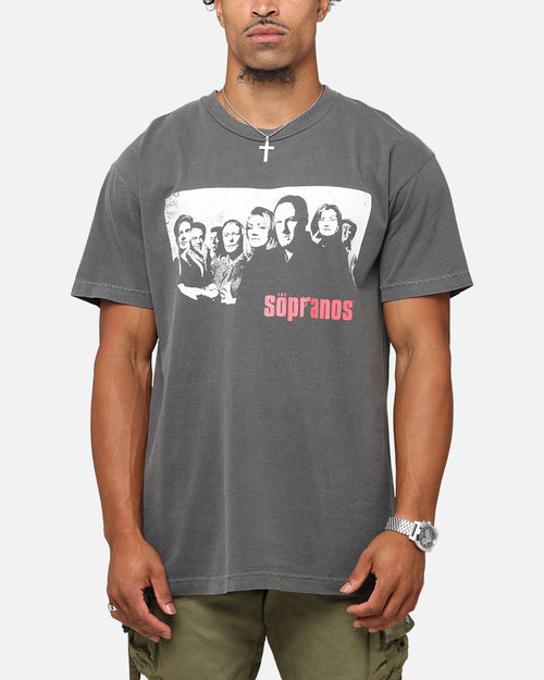 The Sopranos Post Established 1999 Vintage T-Shirt Faded Black