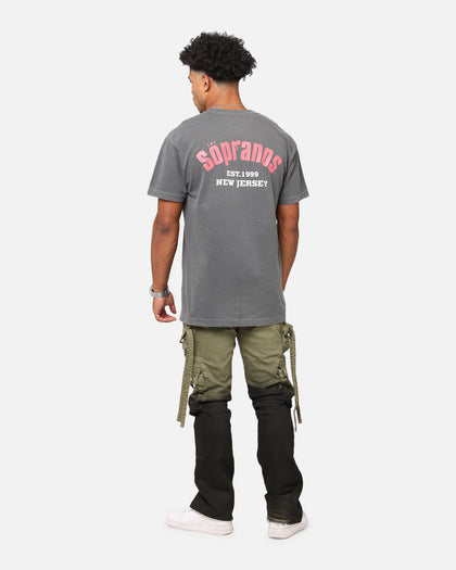 The Sopranos Post Established 1999 Vintage T-Shirt Faded Black