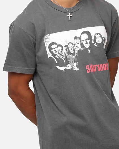 The Sopranos Post Established 1999 Vintage T-Shirt Faded Black