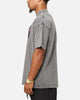 Saint Morta Flux Mock Neck T-Shirt Washed Charcoal