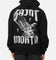 Saint Morta Ride Or Die Boxy Hoodie Black