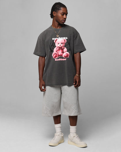 Loiter Care T-Shirt Black Wash