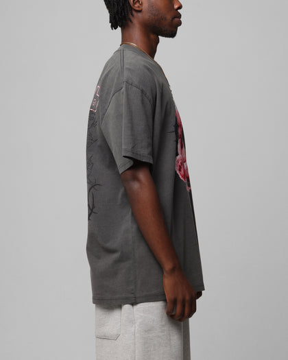 Loiter Care T-Shirt Black Wash