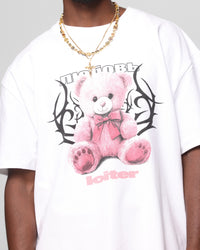 Loiter Care T-Shirt White