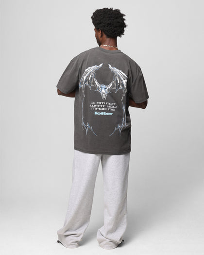 Loiter Chrome Deceiver T-Shirt Black Wash
