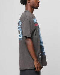 Loiter Project Dark Vintage T-Shirt Black Wash