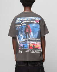 Loiter Speed Vintage T-Shirt Black Wash