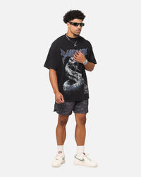 Saint Morta Year Of The Snake Mockneck T-Shirt Black