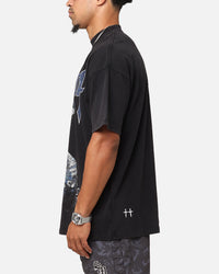 Saint Morta Year Of The Snake Mockneck T-Shirt Black