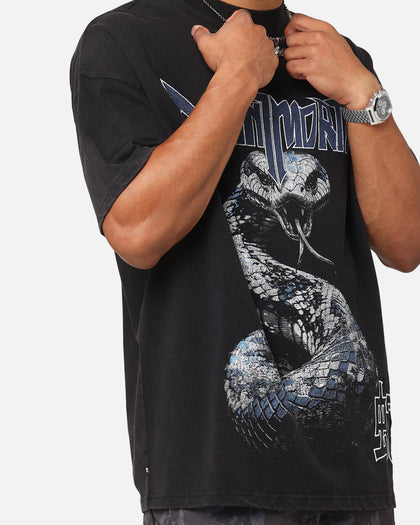 Saint Morta Year Of The Snake Mockneck T-Shirt Black