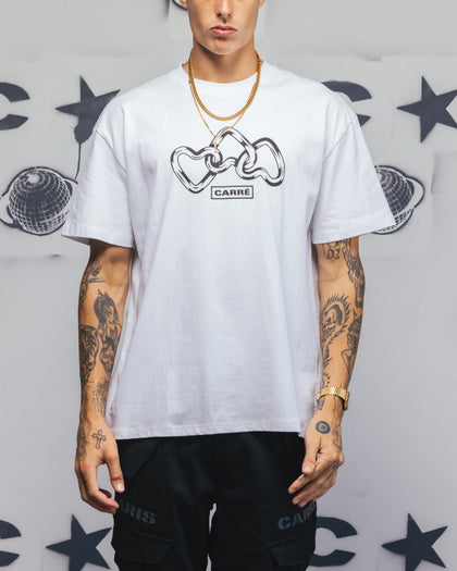 Carre Link T-Shirt White
