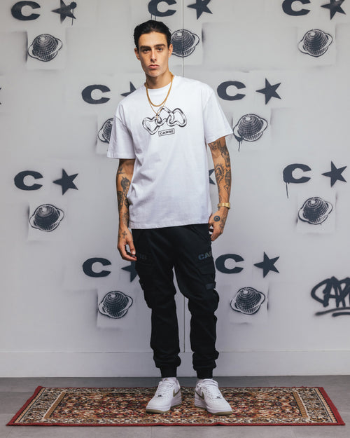 Carre Link T-Shirt White