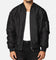 Saint Morta Gothic Nylon Bomber Jacket Black