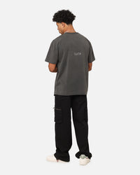 The Anti Order Oni Mask Boxy T-Shirt Black Wash