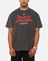 The Anti Order Tori Boxy T-Shirt Black Wash
