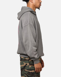 The Anti Order Agma Boxy Hoodie Washed Charcoal