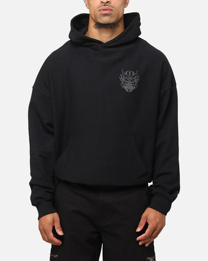 The Anti Order Akuma Boxy Hoodie Black/Grey