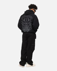 The Anti Order Akuma Boxy Hoodie Black/Grey