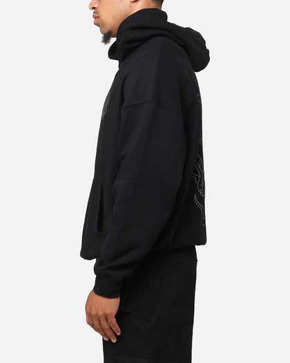 The Anti Order Akuma Boxy Hoodie Black/Grey
