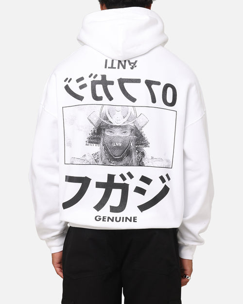 The Anti Order Genuine Fake Boxy Hoodie White/Black