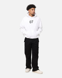 The Anti Order Genuine Fake Boxy Hoodie White/Black