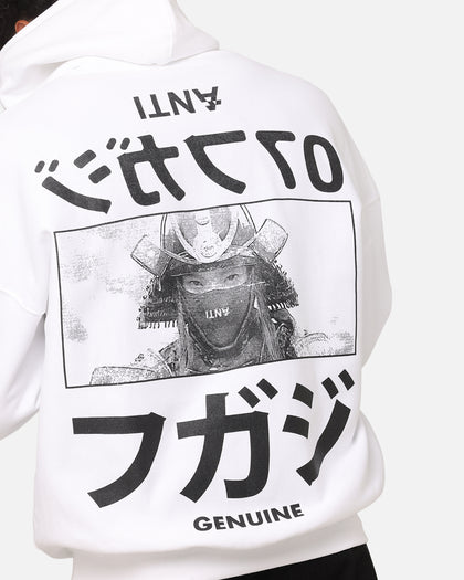 The Anti Order Genuine Fake Boxy Hoodie White/Black