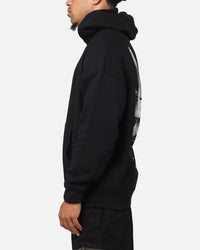 The Anti Order Oni Mask Boxy Hoodie Black