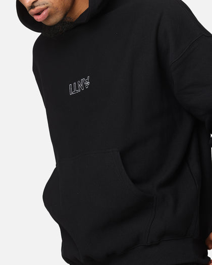 The Anti Order Oni Mask Boxy Hoodie Black