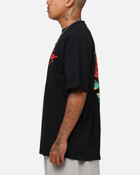 Ed Hardy Flourish Script T-Shirt Black