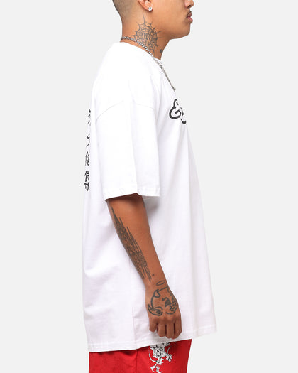 Ed Hardy Tiger Stamp T-Shirt White