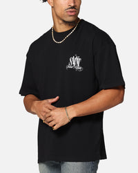 Saint Morta Dover Drop Shoulder T-Shirt Black