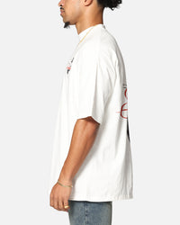 Saint Morta St Valentine Mock Neck T-Shirt Off White