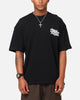 Carre Tagged Drop Shoulder T-Shirt Black