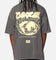 Carre Passport Mock Neck T-Shirt Washed Charcoal
