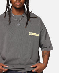 Carre Passport Mock Neck T-Shirt Washed Charcoal