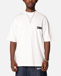 Carre Passport Mock Neck T-Shirt Off White