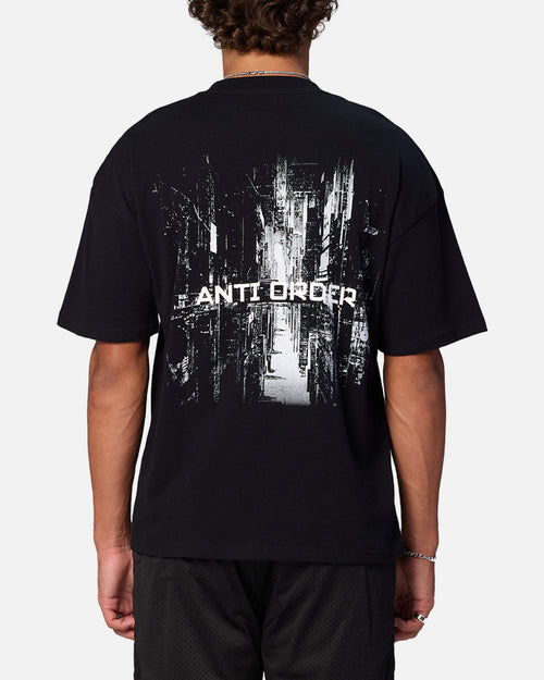 The Anti Order Neo Deop Drop Shoulder T-Shirt Black
