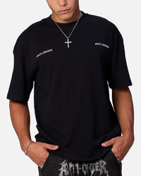 The Anti Order Neo Deop Drop Shoulder T-Shirt Black