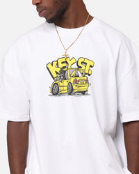 Key Street X FRKO Racoons T-Shirt White