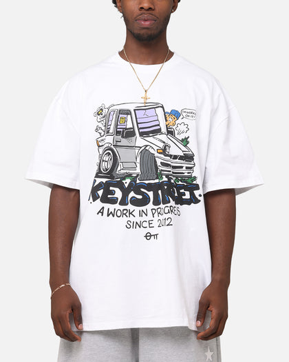 Key Street X FRKO Wip T-Shirt White