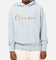 Champion Vintage Logo Sweatshirt Hoodie Oxford Grey Heather