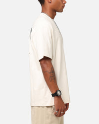 Fred Perry Embroidered Champion T-Shirt Ecru
