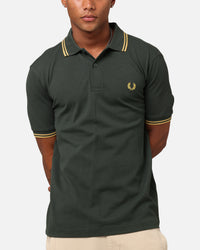 Fred Perry Twin Tipped Polo Shirt Green