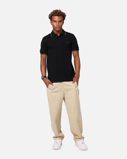 Fred Perry Twin Tipped Polo Shirt Black/Green