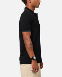 Fred Perry Twin Tipped Polo Shirt Black/Green