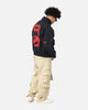 The Anti Order Faction Technical Windbreaker Jacket Black/Red